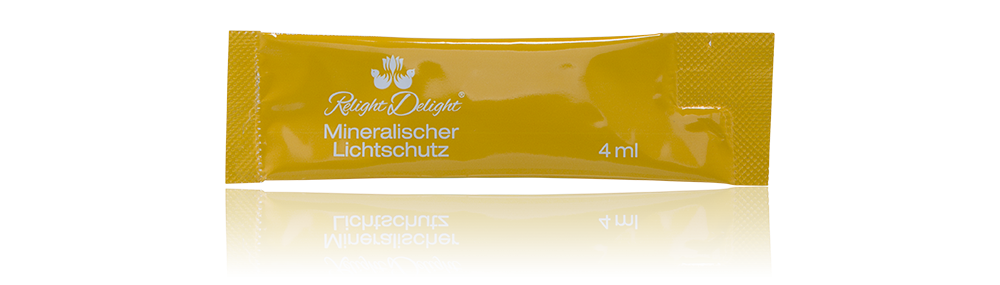 Mineralischer Lichtschutz To Go – Pflegelotion - Sachet 5er Set